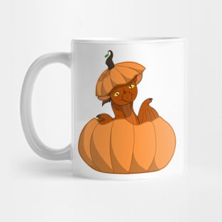 Pumpkin Dragon Mug